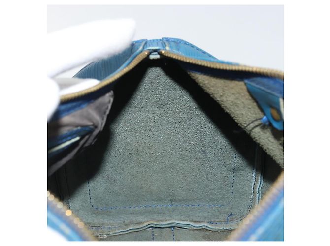 LOUIS VUITTON Borsa a Mano Epi Speedy 25 Blu Toledo M43015 LV Auth YKZ982 - vista 20