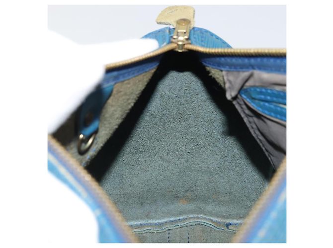 LOUIS VUITTON Borsa a Mano Epi Speedy 25 Blu Toledo M43015 LV Auth YKZ982 - vista 21