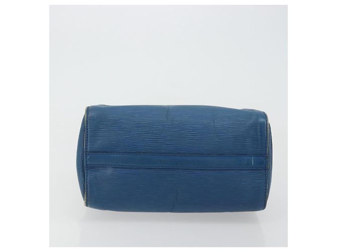 LOUIS VUITTON Borsa a Mano Epi Speedy 25 Blu Toledo M43015 LV Auth YKZ982 - vista 5