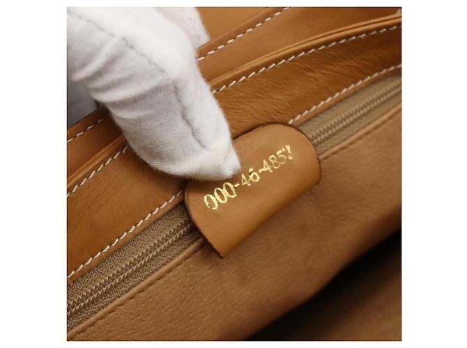 Gucci Borsa a mano Micro GG Supreme in PVC beige e oro 000 46 4857 Auth YKZ1075 D'oro - vista 12