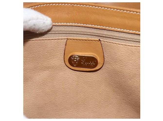 Gucci Borsa a mano Micro GG Supreme in PVC beige e oro 000 46 4857 Auth YKZ1075 D'oro - vista 18