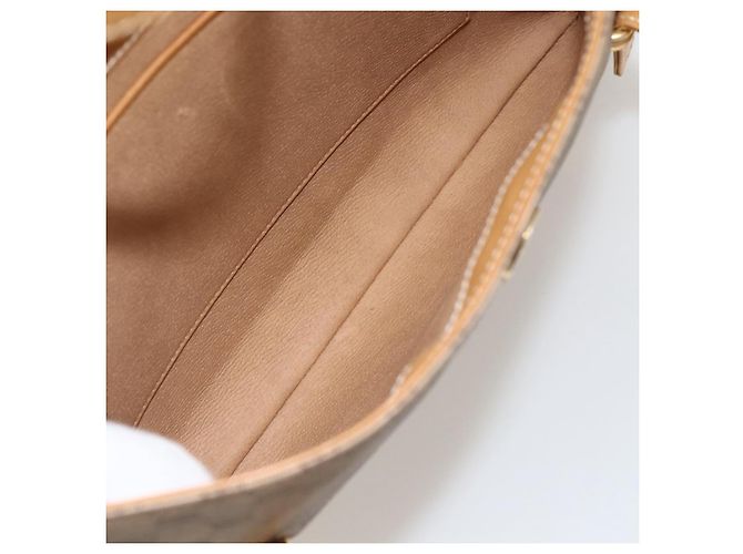 Gucci Borsa a mano Micro GG Supreme in PVC beige e oro 000 46 4857 Auth YKZ1075 D'oro - vista 22