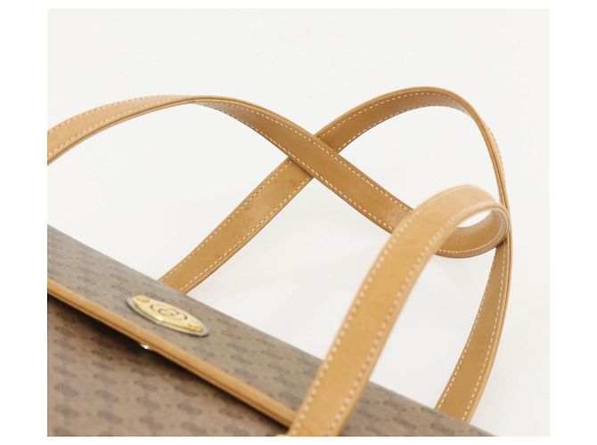 Gucci Borsa a mano Micro GG Supreme in PVC beige e oro 000 46 4857 Auth YKZ1075 D'oro - vista 8