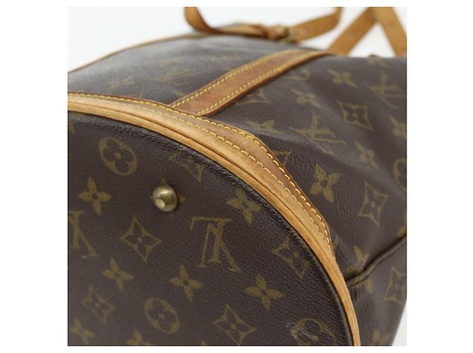 LOUIS VUITTON Borsa a Spalla Monogram Bucket GM M42236 LV Auth 175952 Monogramma - vista 16