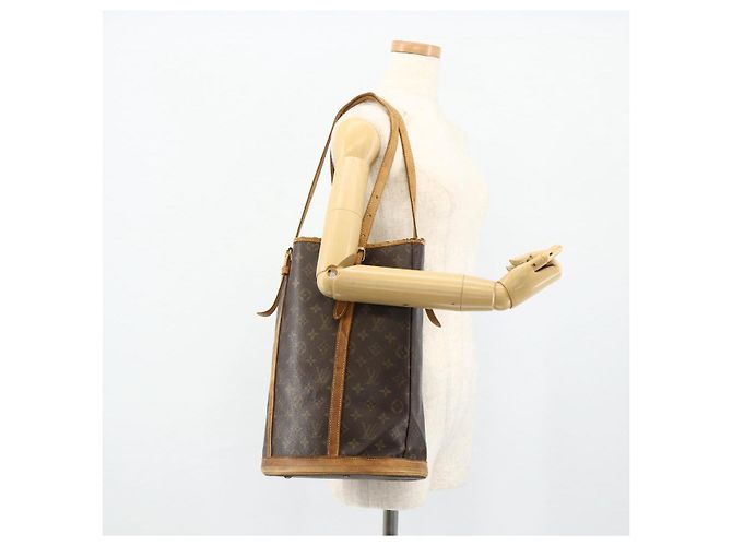 LOUIS VUITTON Borsa a Spalla Monogram Bucket GM M42236 LV Auth 175952 Monogramma - vista 22