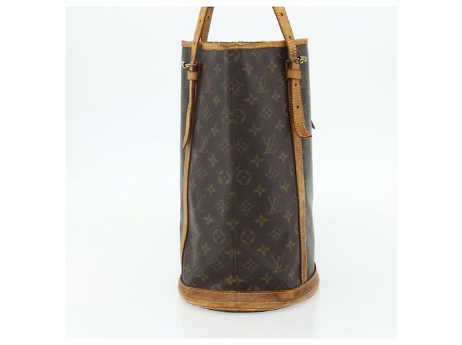 LOUIS VUITTON Borsa a Spalla Monogram Bucket GM M42236 LV Auth 175952 Monogramma - vista 3