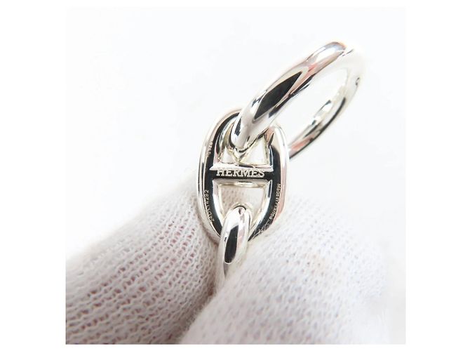 Bracciale Charm Chaine d'Ancre MM di Hermès Argento - vista 6