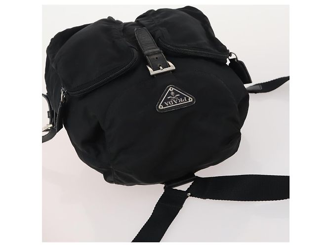 Zaino PRADA Nylon 2 Set Nero Auth 174965 - vista 13