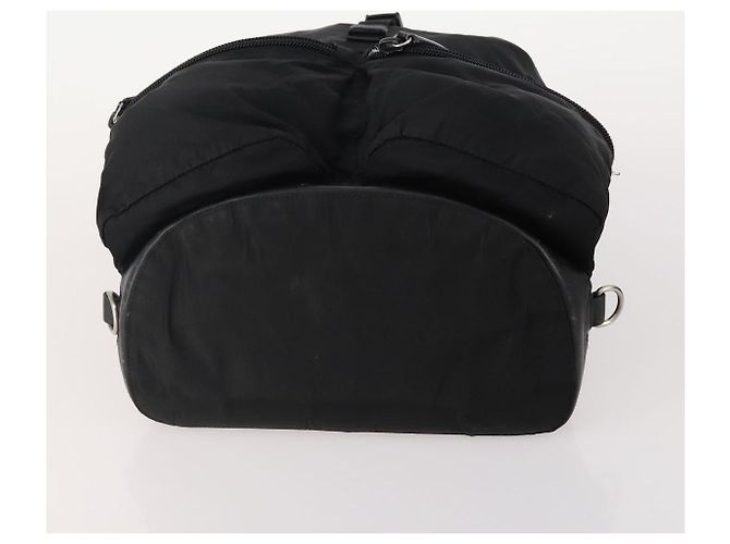 Zaino PRADA Nylon 2 Set Nero Auth 174965 - vista 8
