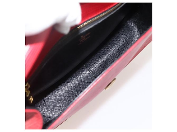 LOUIS VUITTON Borsa a Spalla Epi Saint Cloud GM Rossa M52197 LV Auth YKZ1560 Rosso - vista 10