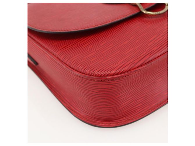 LOUIS VUITTON Borsa a Spalla Epi Saint Cloud GM Rossa M52197 LV Auth YKZ1560 Rosso - vista 15