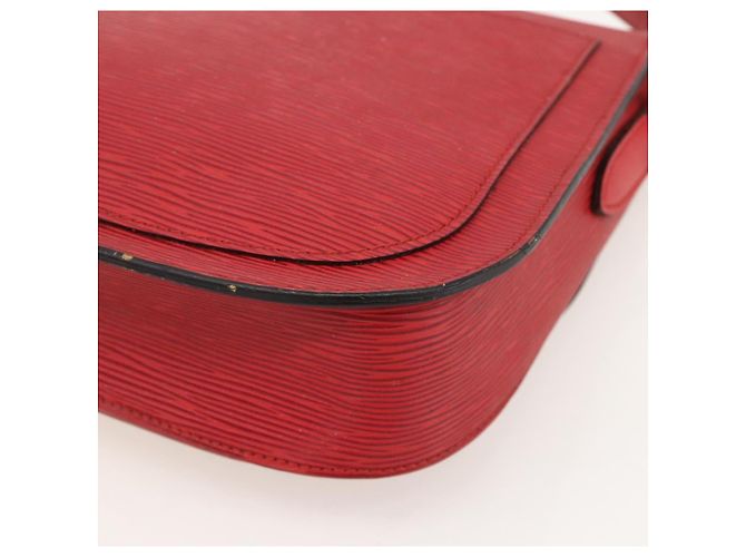 LOUIS VUITTON Borsa a Spalla Epi Saint Cloud GM Rossa M52197 LV Auth YKZ1560 Rosso - vista 16
