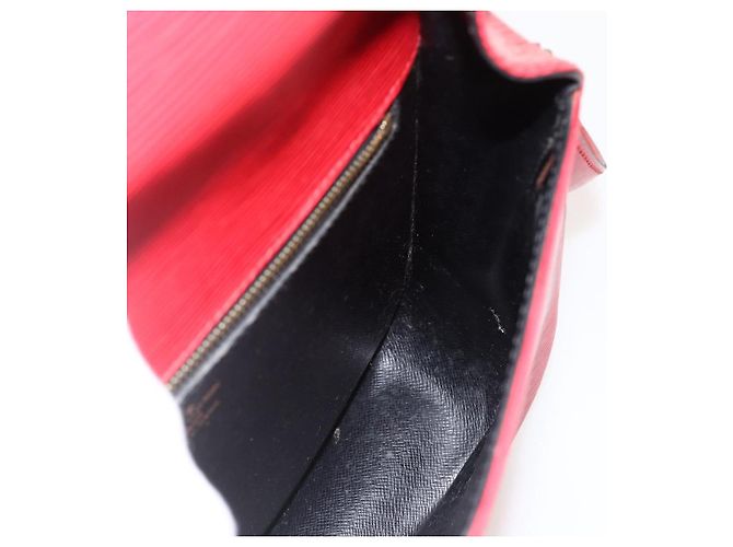 LOUIS VUITTON Borsa a Spalla Epi Saint Cloud GM Rossa M52197 LV Auth YKZ1560 Rosso - vista 22
