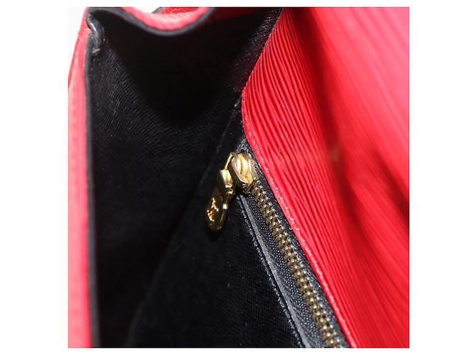 LOUIS VUITTON Borsa a Spalla Epi Saint Cloud GM Rossa M52197 LV Auth YKZ1560 Rosso - vista 24