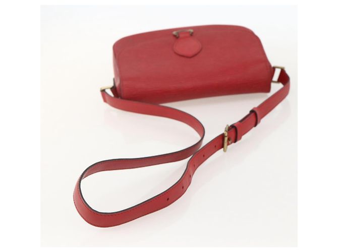LOUIS VUITTON Borsa a Spalla Epi Saint Cloud GM Rossa M52197 LV Auth YKZ1560 Rosso - vista 7