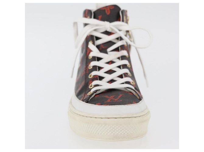 Zapatillas Catgram Stellar Line LOUIS VUITTON LV Auth 176071M Monograma - vista 11