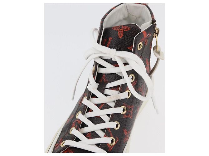 Zapatillas Catgram Stellar Line LOUIS VUITTON LV Auth 176071M Monograma - vista 13