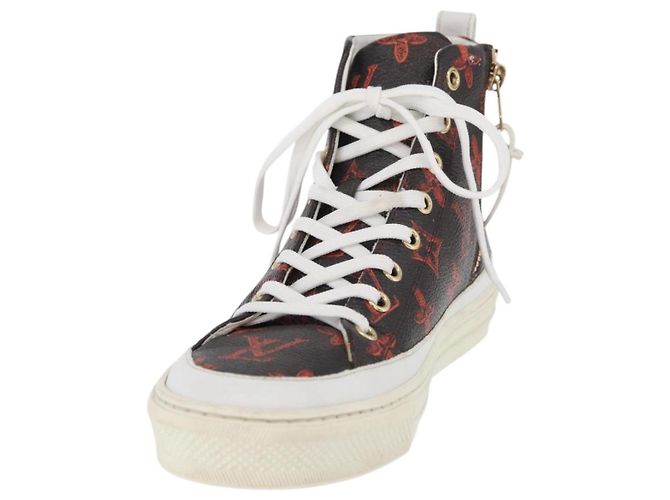 Zapatillas Catgram Stellar Line LOUIS VUITTON LV Auth 176071M Monograma - vista 2