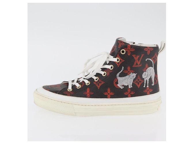 Zapatillas Catgram Stellar Line LOUIS VUITTON LV Auth 176071M Monograma - vista 24