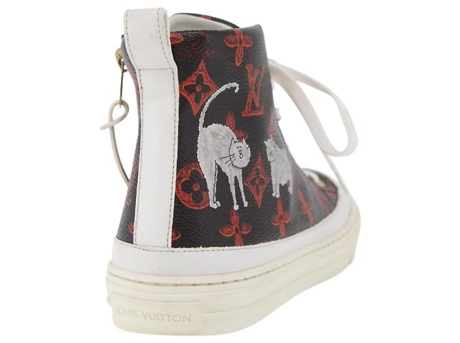 Zapatillas Catgram Stellar Line LOUIS VUITTON LV Auth 176071M Monograma - vista 3