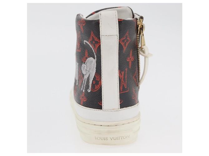 Zapatillas Catgram Stellar Line LOUIS VUITTON LV Auth 176071M Monograma - vista 31