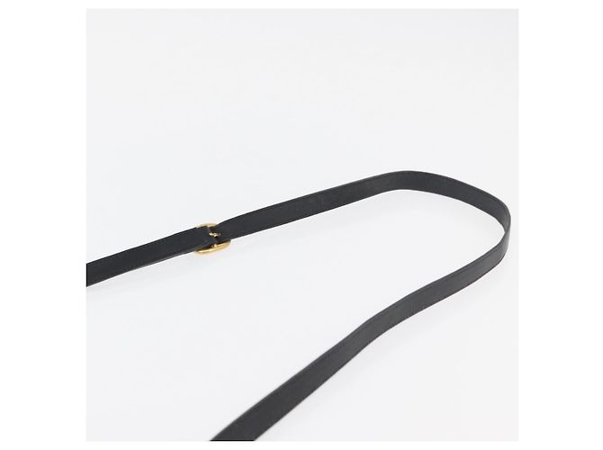 Borsa a Spalla GG Canvas Gucci Nera Oro 001 14 0412 Auth 175200 Nero D'oro - vista 8