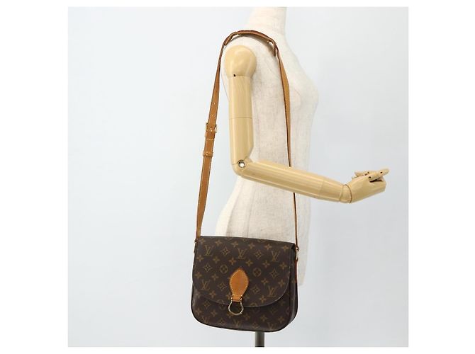 LOUIS VUITTON Borsa a Spalla Monogram Saint Cloud GM M51242 Auth LV yk20227 Monogramma - vista 26