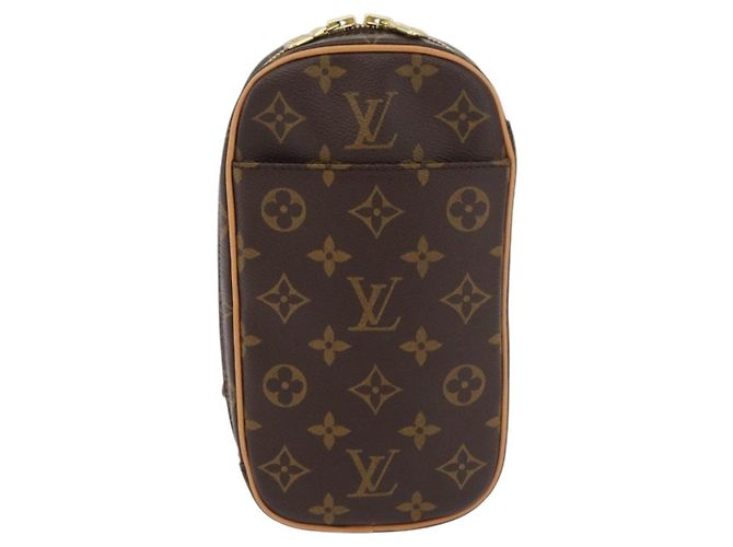 LOUIS VUITTON Pochette Gange Monogram Borsa a Spalla M51870 LV Auth am11404SAV Monogramma - vista 13