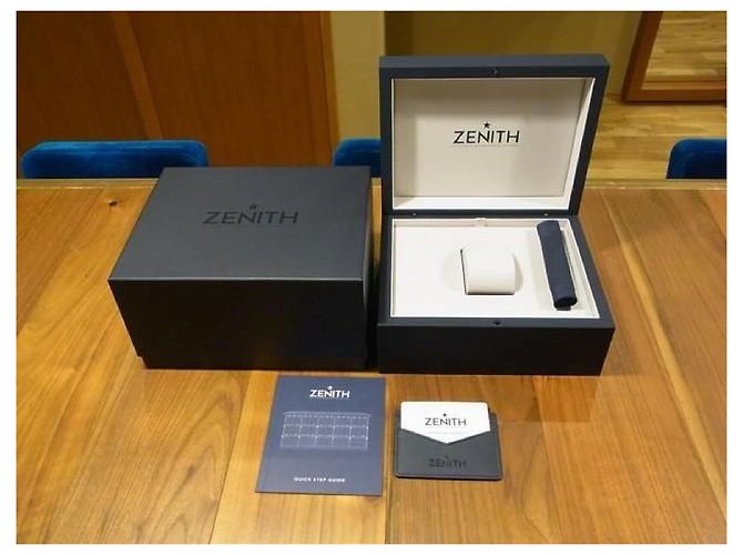 Zénith ZENITH Chrono Master Revival El Primero A385 Gradiente marrone Prodotti autentici Uomini Argento - vista 21