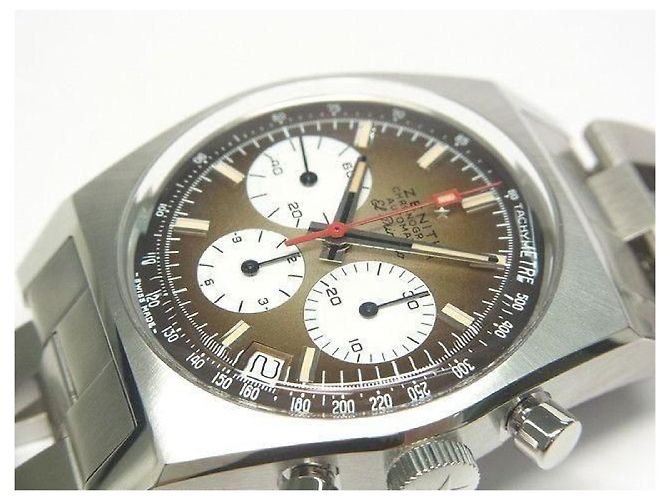 Zénith ZENITH Chrono Master Revival El Primero A385 Gradiente marrone Prodotti autentici Uomini Argento - vista 4