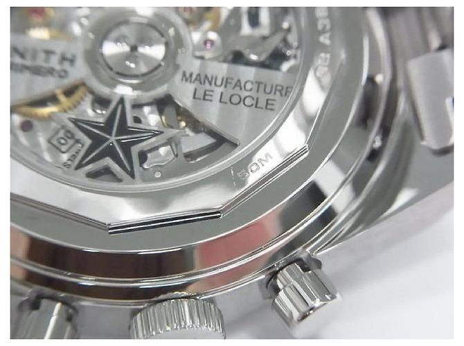 Zénith ZENITH Chrono Master Revival El Primero A385 Gradiente marrone Prodotti autentici Uomini Argento - vista 7