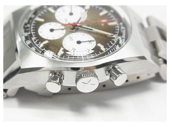 Zénith ZENITH Chrono Master Revival El Primero A385 Gradiente marrone Prodotti autentici Uomini Argento - vista 9