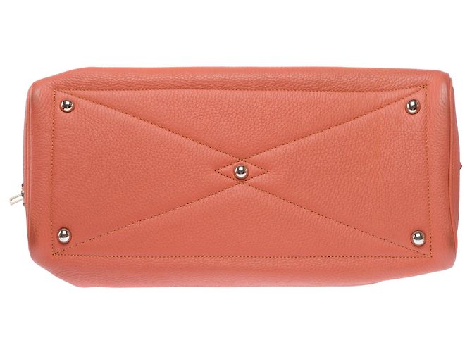 Hermès Borsa HERMES Victoria in Pelle Rosa - 103481 - vista 10