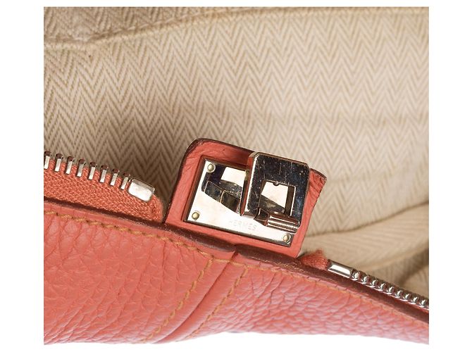 Hermès Borsa HERMES Victoria in Pelle Rosa - 103481 - vista 6