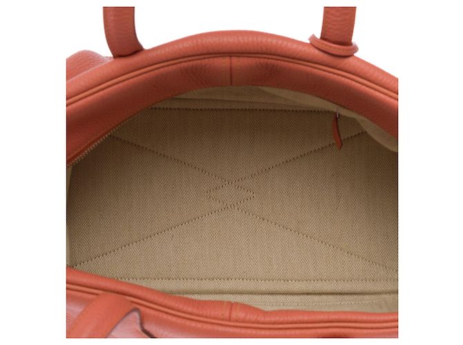 Hermès Borsa HERMES Victoria in Pelle Rosa - 103481 - vista 8