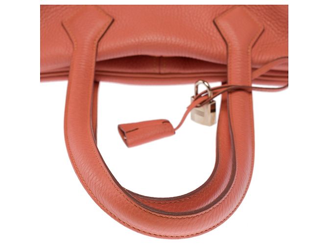 Hermès Borsa HERMES Victoria in Pelle Rosa - 103481 - vista 9