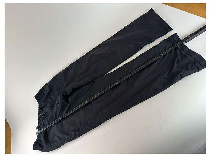 Vintage Burberry Nova Check Trim Jogginghose Schwarz 38/M - Ansicht 5