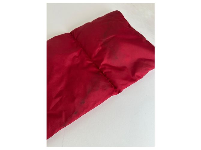 Bufanda acolchada Vintage Prada Sport Linea Rossa Roja - vista 4
