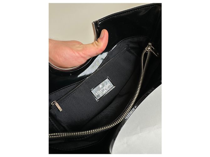 Courreges Vintage Courrèges AC Monogramm 2Way Tote Bag Schwarz - Ansicht 6