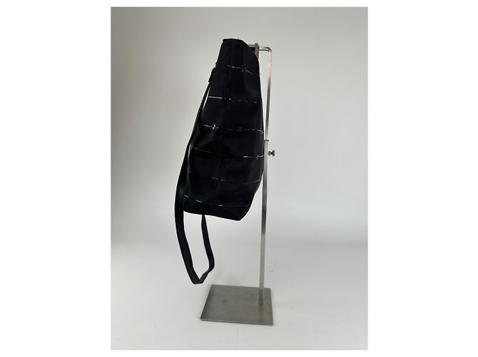 Courreges Vintage Courrèges AC Monogramm 2Way Tote Bag Schwarz - Ansicht 7