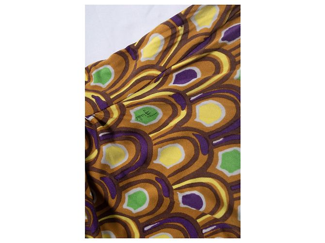 Emilio Pucci, Top incrociato stampato grafico Multicolore - vista 6