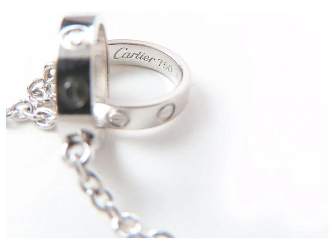 Collana Baby Love Cartier in Oro Bianco D'oro - vista 7