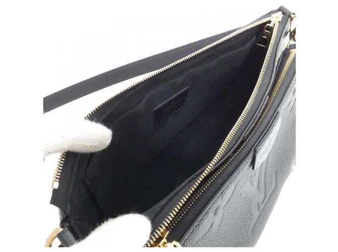 Borsa a Spalla Multi Pochette Accessoires in Monogram Empreinte Louis Vuitton Nero Monogramma - vista 9
