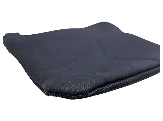 Borsa a spalla in neoprene e rete nera Prada Sport 1999 Nero - vista 3