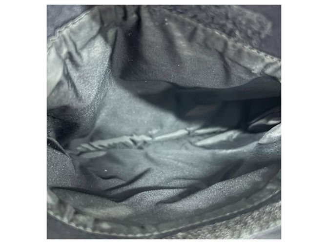 Borsa a spalla in neoprene e rete nera Prada Sport 1999 Nero - vista 4