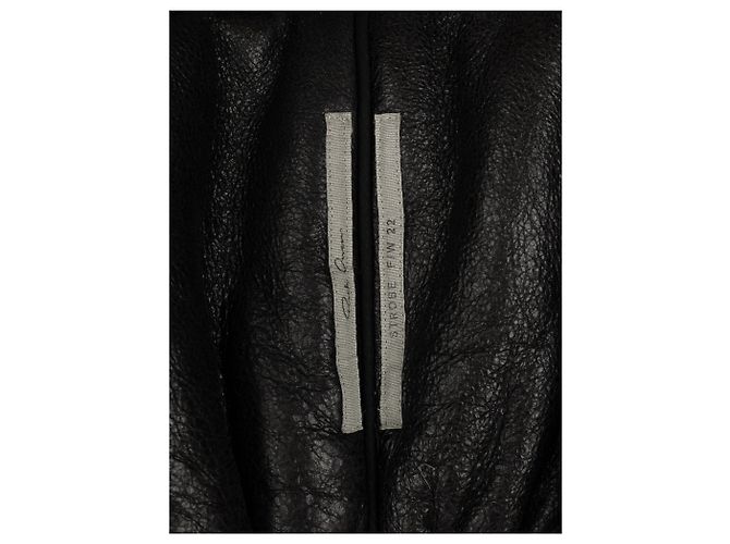 Chaqueta bomber de pelo de pony collage 'Strobe' de Rick Owens AW22 Rosa - vista 8