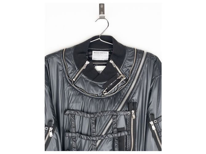 Autre Marque Takahiromiyashita The Soloist. Giacca Bomber Space Flight AW21 Nero - vista 3