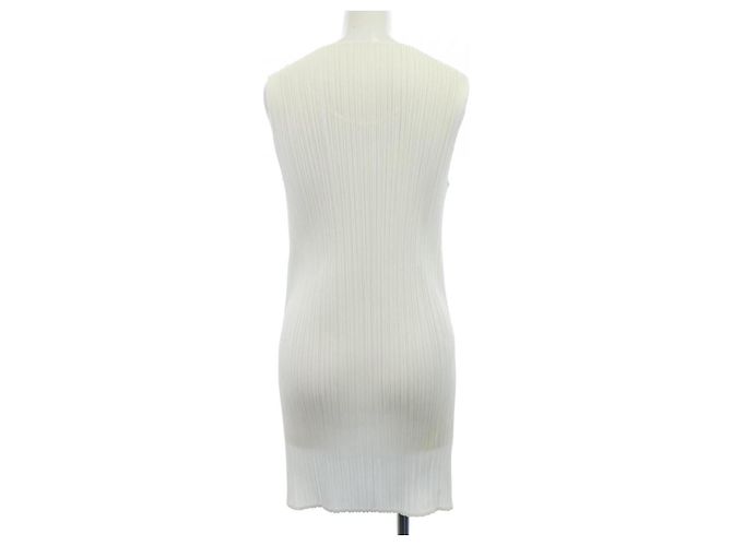 Top Pleats Please Issey Miyake Blanco - vista 2
