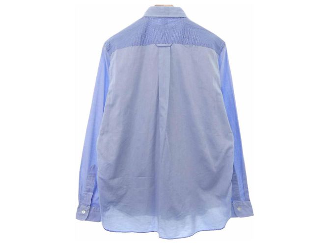 Autre Marque Camicia Junya Watanabe Man WC-B012 Blu Verde Cachi - vista 2