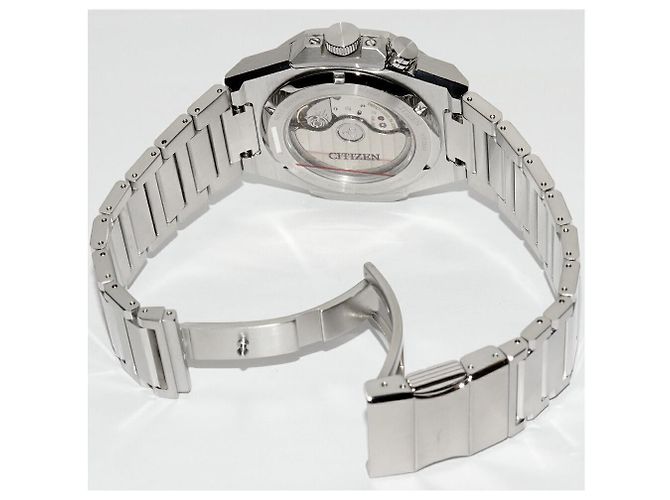 Autre Marque CITIZEN Series8 Edelstahl-Uhr Blau - Ansicht 2